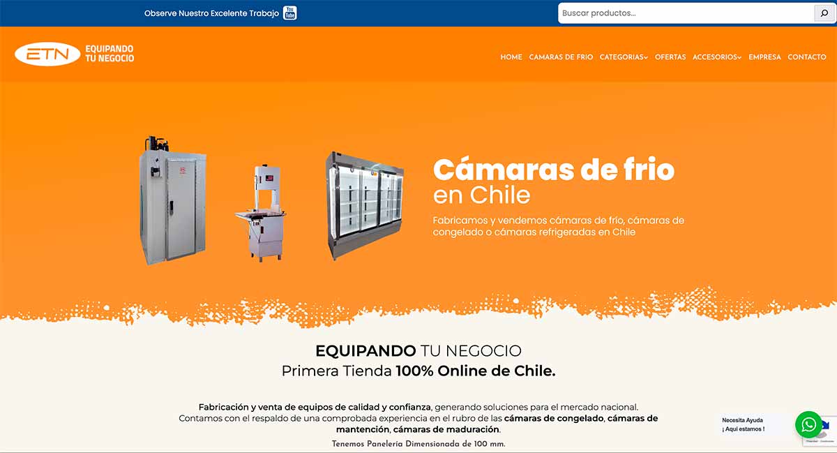 Cámaras frigoríficas