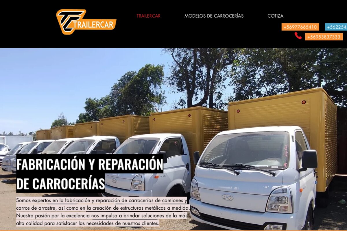 Plataformas con barandas en santiago