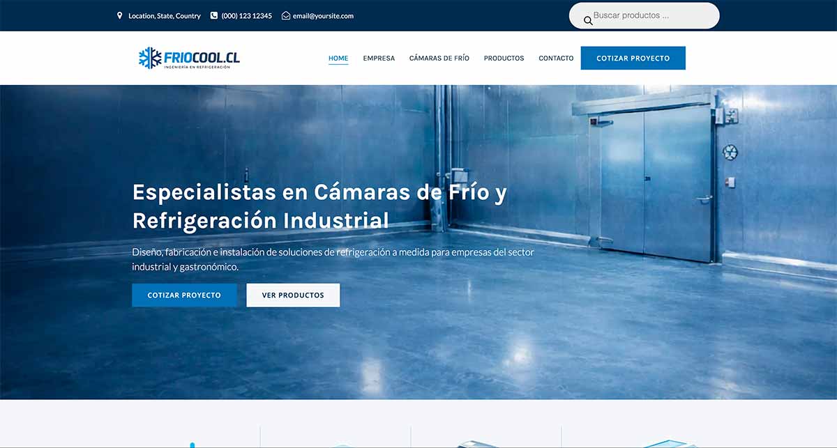 Cámaras de frio 3.00×3.00×2.10