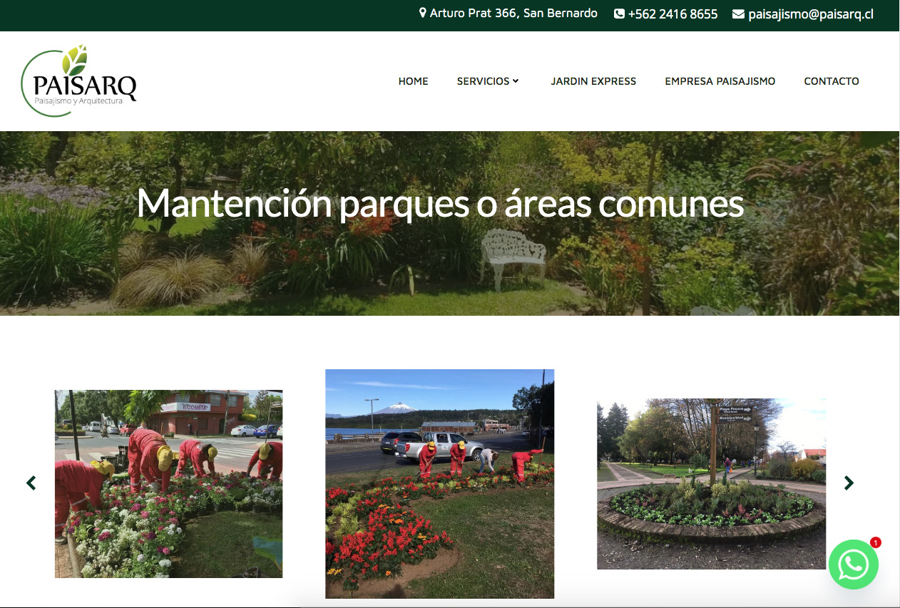Construcción de jardines